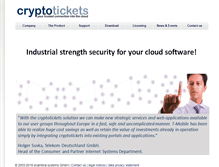 Tablet Screenshot of cryptotickets.com